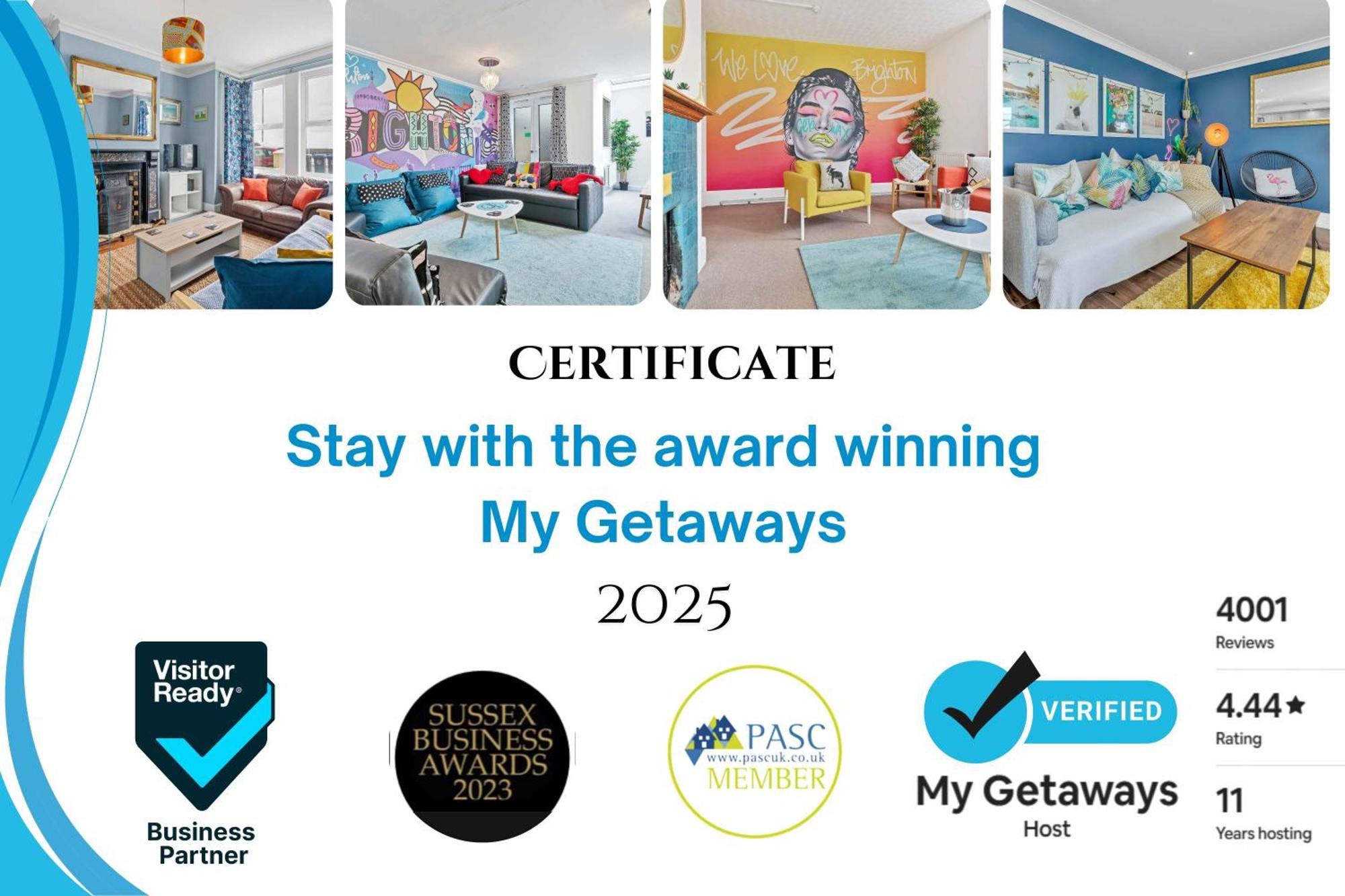 Mews 3 With Free Parking - By My Getaways * Brighton